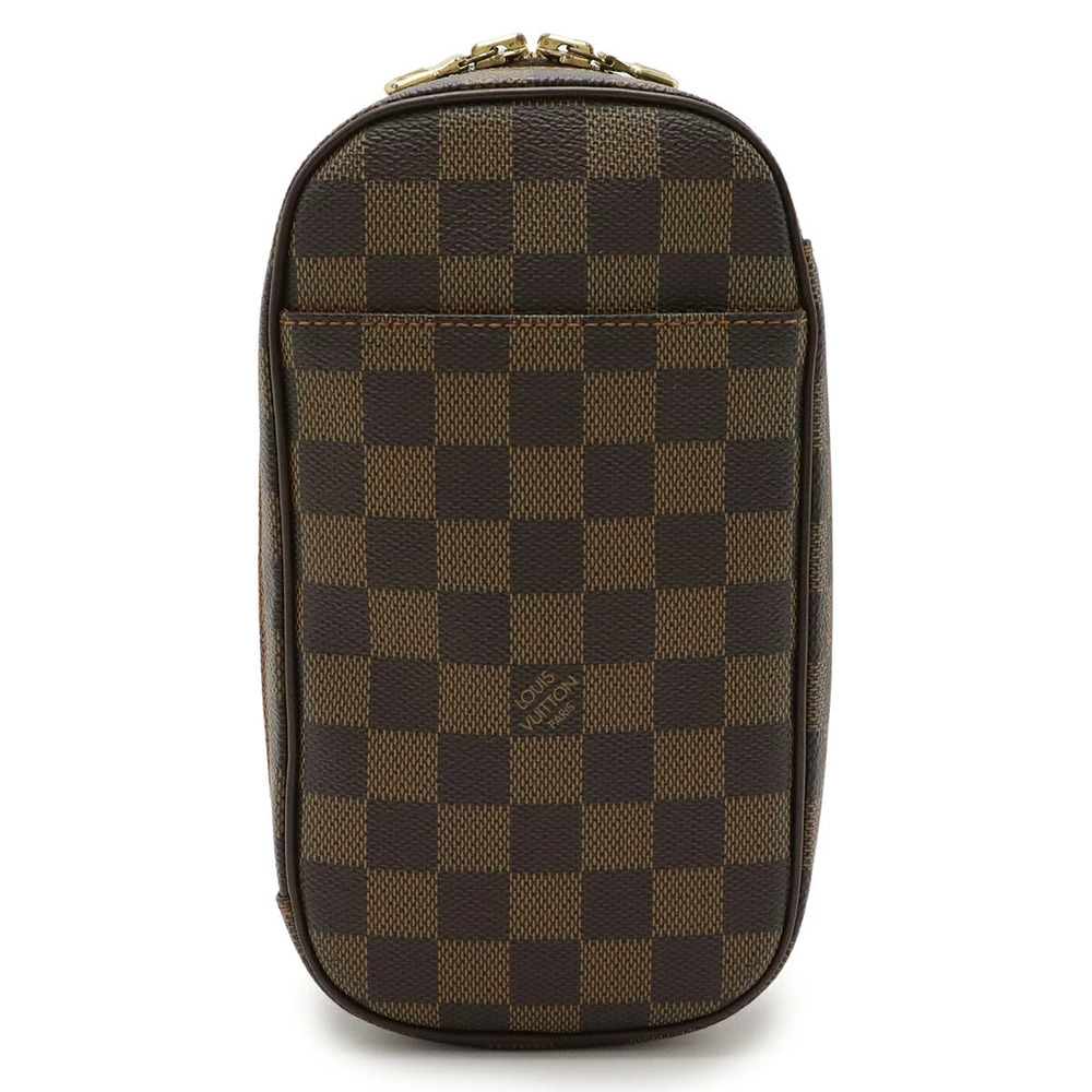 LOUIS VUITTON Damier Pochette Gange Body Bag Shoulder